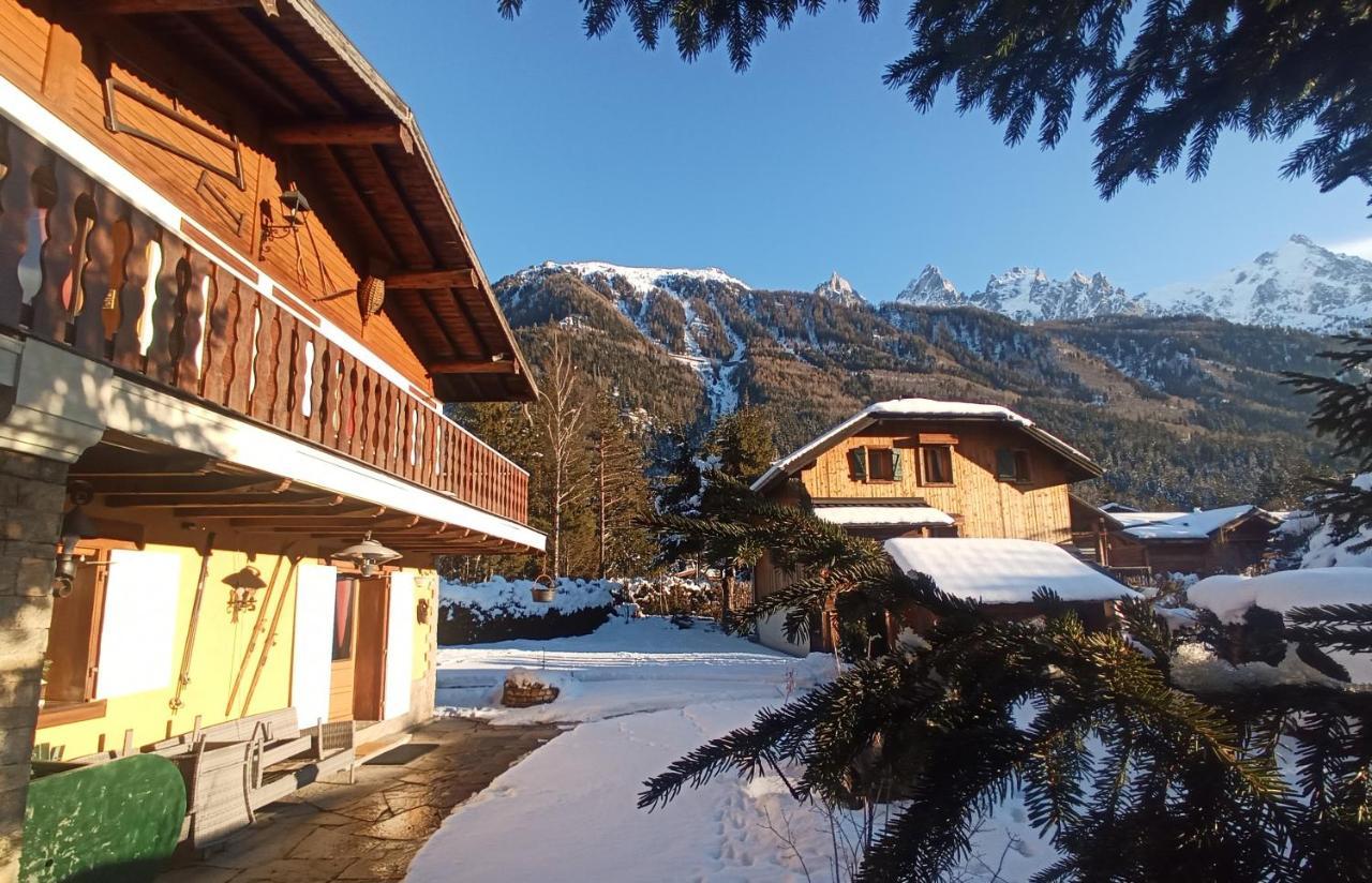 Le Jardin De Talefre Villa Шамони Екстериор снимка