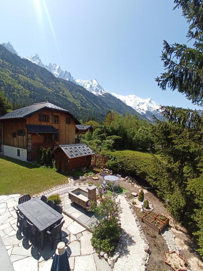Le Jardin De Talefre Villa Шамони Екстериор снимка